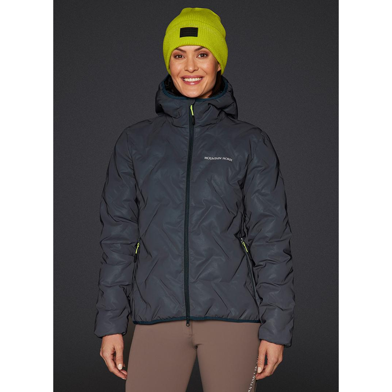 Mountain Horse Ladies Lunex Reflective Jacket - Navy-2